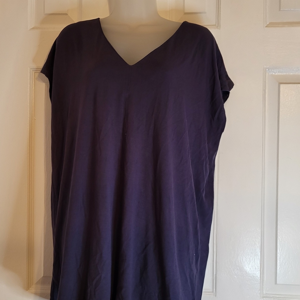 Elegant Blue Women's Top